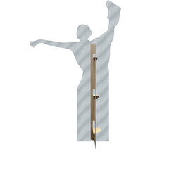 SP13636 Nutcracker on Ice Dancing Figure Skater Woman Girl Cardboard Cutout Stan