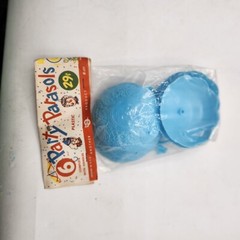 NEW BRIDAL Baby SHOWER Plastic blue Parasol Party Favor Nut Candy Cup decoration