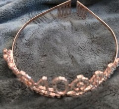 Rose Gold 40 Birthday Tiara!