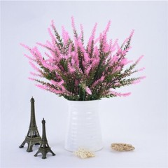 4pcs Artificial Lavender Plants Fake Flower Livingroom Life Atmosphere Decor