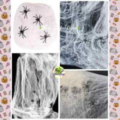 HALLOWEEN DECORATION BUNDLE 25 PIECE Blood Bloody Party Window Cling Gel Balloon