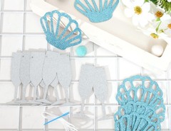 Last Toast On The Coast Banner – Coastal Beach Bachelorette Party Decorations…