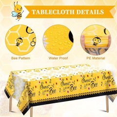 133Pcs Bee Baby Shower Decorations Bumble Bee Themed Baby Shower, Honey Bee Ball