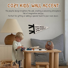 Playroom Decor, This Room Was Made for Playin Wall Hanging Pennant Flag Banner,