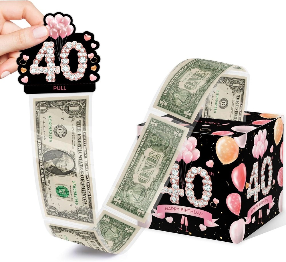 40Th Birthday Surprise Gift Box, 40Th Birthday Gifts for Women, Happy Birthday M