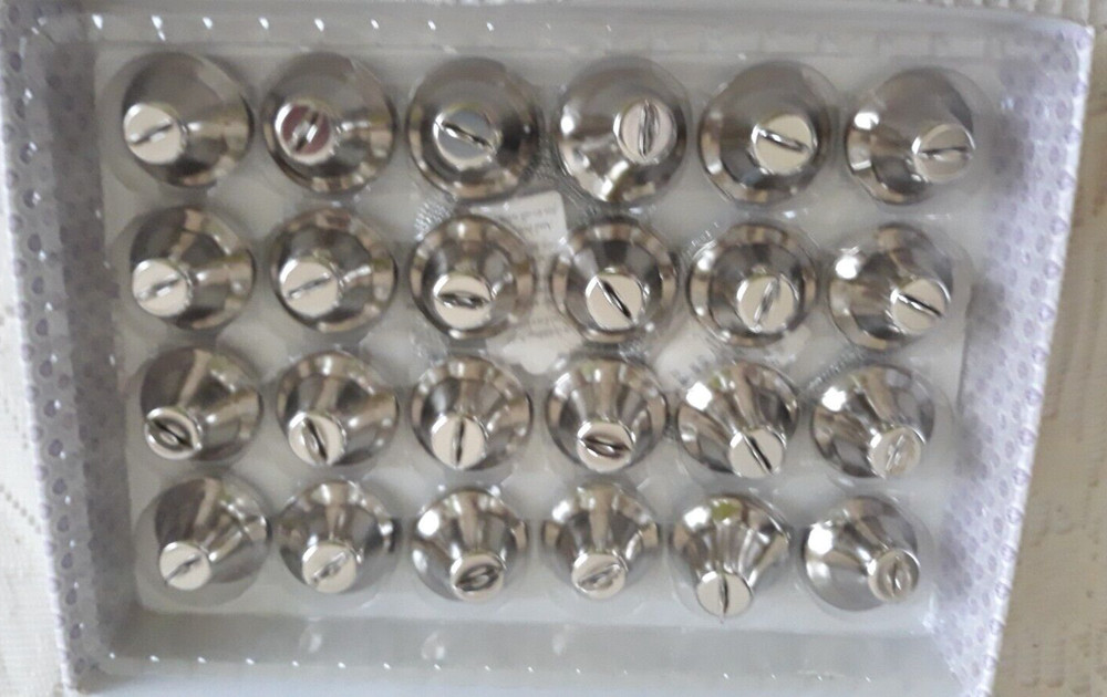 Wilton Celebration Bells Silver Set 24 Bells Ties Poems Weddings Crafts Open Pkg
