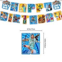 Danny Go Birthday Party Decorations Set Balloons Cake Toppers Banner Supplies