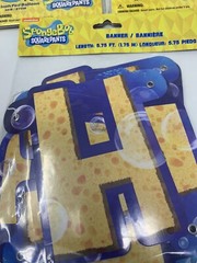 SpongeBob SquarePants Party Favor Pack, 48-Count Birthday Party Balloons Banner!