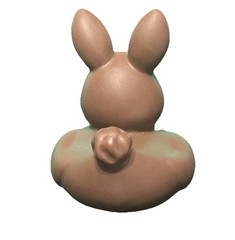 Chocolate Bunny Rubber Duck Easter Ducks Bath Toys Rubber Duckies Duckies Bath