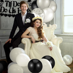 141 Pcs Bride or Die Bachelorette Party Decorations Til Death Do Us Party Favors