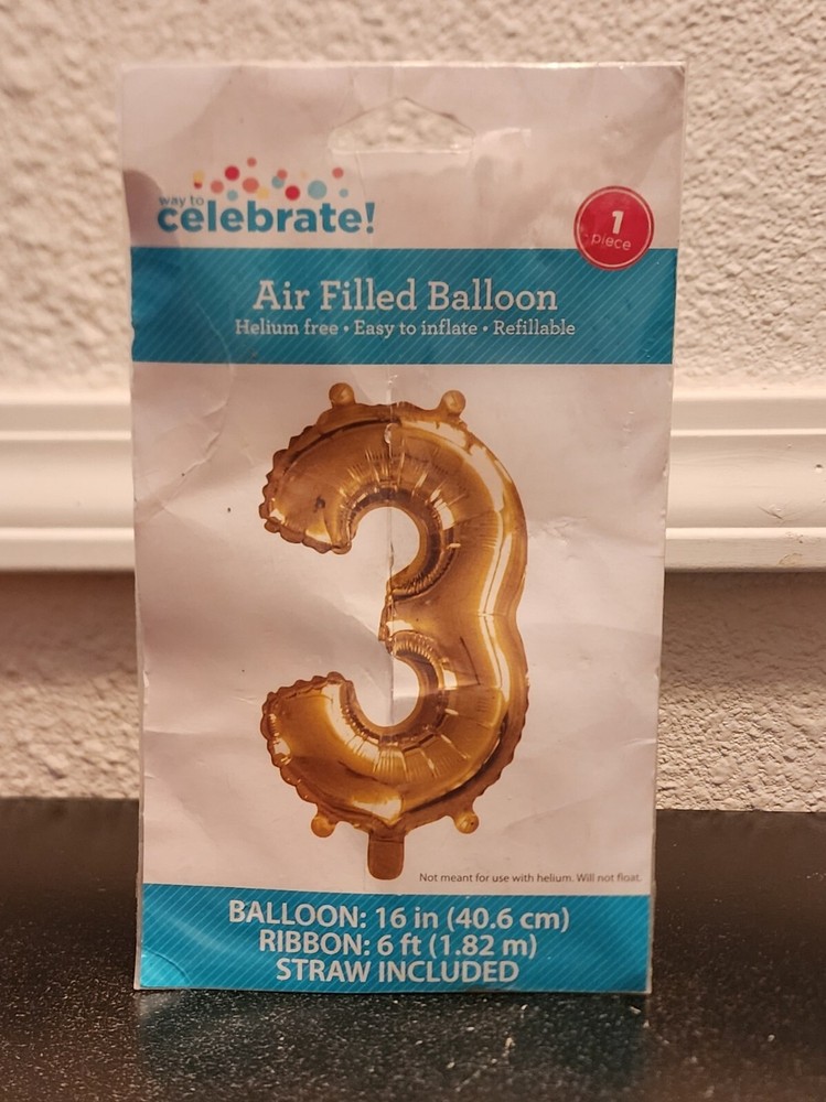 Way To Celebrate Air Filled