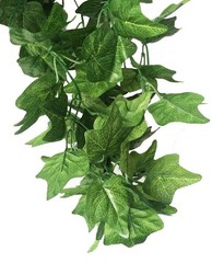 Botius 40 Ft Artificial Ivy Silk Vines Fake Hanging Leaves Dia:2.76″, Green