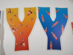 Happy Birthday Yard Signs w/Stakes 16” Large Size Letters Includes Numbers