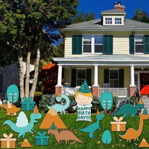Dinosaur Birthday Yard Decoration – FREE SHIPPING