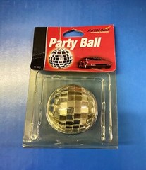 Mirror Disco Ball Silver Hanging Party Disco Ball In Car , Suv . New Condition