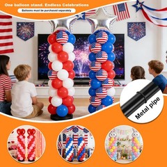 Balloon Stand 15-56 Inch Height Adjustable Balloon Stands For Floor Anti-Tip …