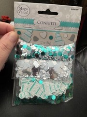 Amscan 1.2oz. Wedding Confetti Party Supply Table Decoration New!!!