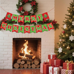 Christmas Party Decorations – Merry Christmas Banner | CHRISTMAS Decorations for
