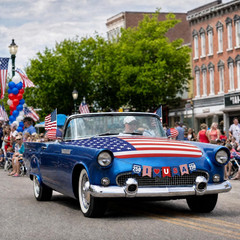 4Th of July Car Decorations Kit for Parade – Patriotic American Flag Car Hood &