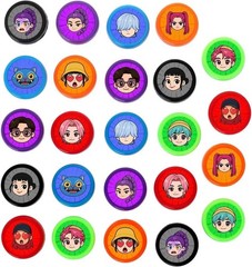 24Pcs for Demon Hunters Themed Stampers – Perfect Kpop Birthday Party Supplies &