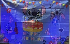 Lilo & Stitch Party Supplies Birthday Decorations Set Banner Backdrop Balloons