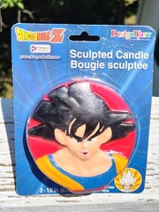 VTG NOS Dragon Ball Z Sculpted Candle Design Ware 3″ Birthday Party Cake Kids