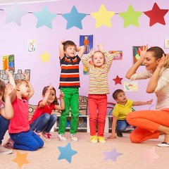 72 Pieces Large Star Cut Outs Paper Stars Shapes Assorted Color Star Cutouts …