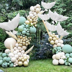 12-Pack Balloons Memorial Release in , Biodegradable White Angel Lanterns7837