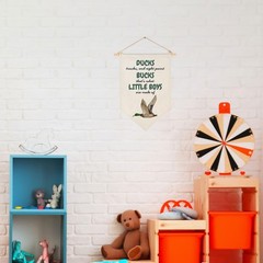 Mallard Ducks Nursery Decor Baby Stuff, Boy Hunting Decor, Duck Flag Sign, Ca…