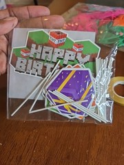 MINECRAFT BIRTHDAY PARTY PACK 3 M1
