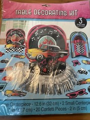 I LOVE ROCK AND ROLL Classic 50s TABLE DECORATING KIT (23pc) ~ Birthday Supplies