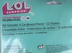LOL Surprise Dolls Together 4EVA Party Supplies Craft Decorating Kit & Stickers