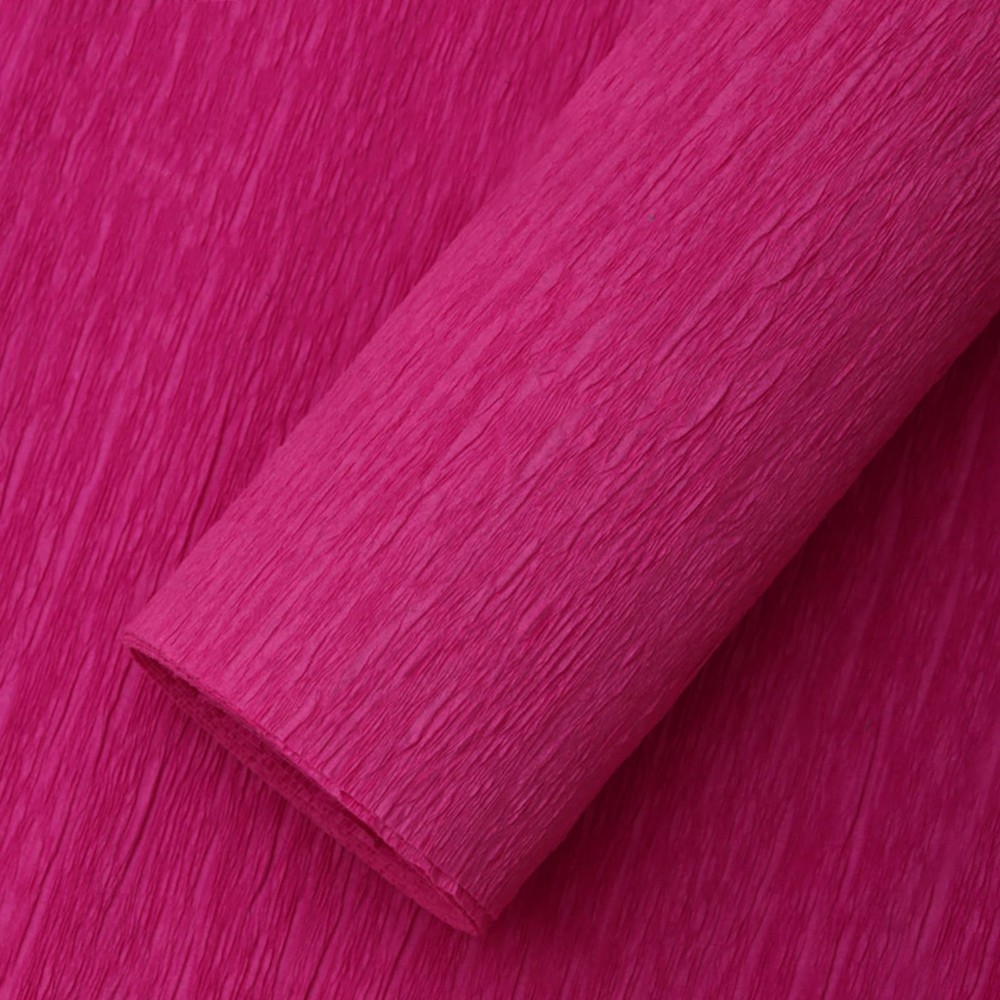 2 Rolls Rose Heavy Crepe Paper 17Inch x 8.2Ft MultiColor Party Decor DIY Craft