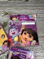 Does The Explorer Boots Birthday Celebration Party Invitations 16 Loot Bags (8)