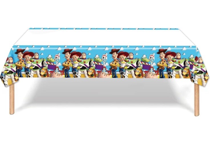 2 Piece Toy Story Table Covers For Birthday Parties 42×70 Inches / New