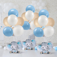 12 Sets Elephant Baby Shower Balloon Stand Kit for Table It’S a Boy Baby Shower