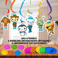 OCTONAUTS Tablewave Party Supplies happy birthday centerpiece decoration