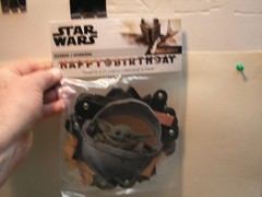 Star Wars Party Decorations Plates Baby Yoda Banner Tablecloth Etc. lot set