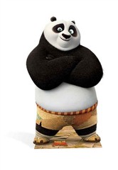 Kung Fu Panda Po Ping Mini Cardboard Cutout Stand Up Standee Martial Arts