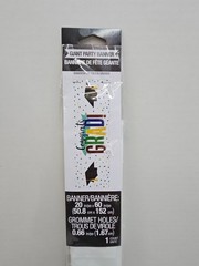 60in. X 20in. Creative Converting Colorful Grad Giant Banner