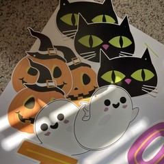 Halloween «Trick or Treat» Banner, Halloween Party Decorations USA Seller