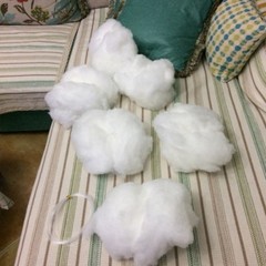 Realistic Clouds 3D Artificial Clouds White Fake Cloud Party Hanging Decor Prop