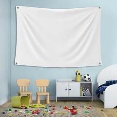 2D Flat 1pc Happy Birthday Banner Flags Party Decorations Photo Backdrop Gift ♤
