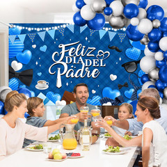 Feliz Día Del Padre Decorations Set, Mexican Happy Father’S Day 110Pcs