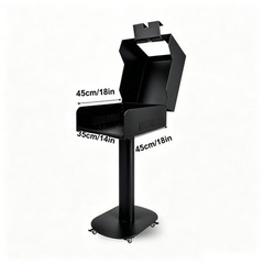Photo Booth Printer Stand with Wheels Heavy Duty Metal for Wedding,Party & Event
