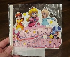 Princess Peach Birthday Party Decorations Supplies
