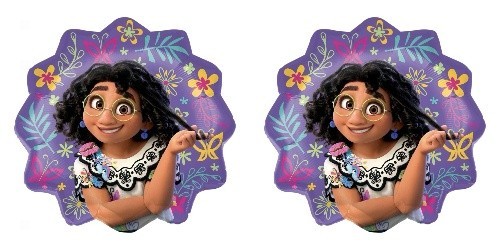 Disney Encanto Mirabel 33″ Microfoil Party Balloon Multicolor Ages 3+ Lot Of 2