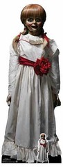 Annabelle Doll from The Conjuring Cardboard Cutout / Standee with FREE Mini
