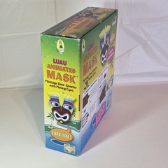 2006 Talking Tiki Face Mask Moving Eyes Motion Activated Luau / Tested Working
