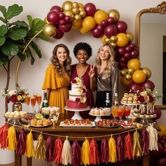 Maroon and Gold Balloon Garland Arch Kit 132Pcs with burgundy gold Lemon Yell…